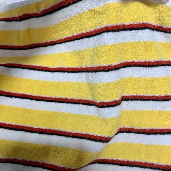 Solid And Striped Terry Shift Dress Swim Cover Up Size XL - Picture 9 of 10